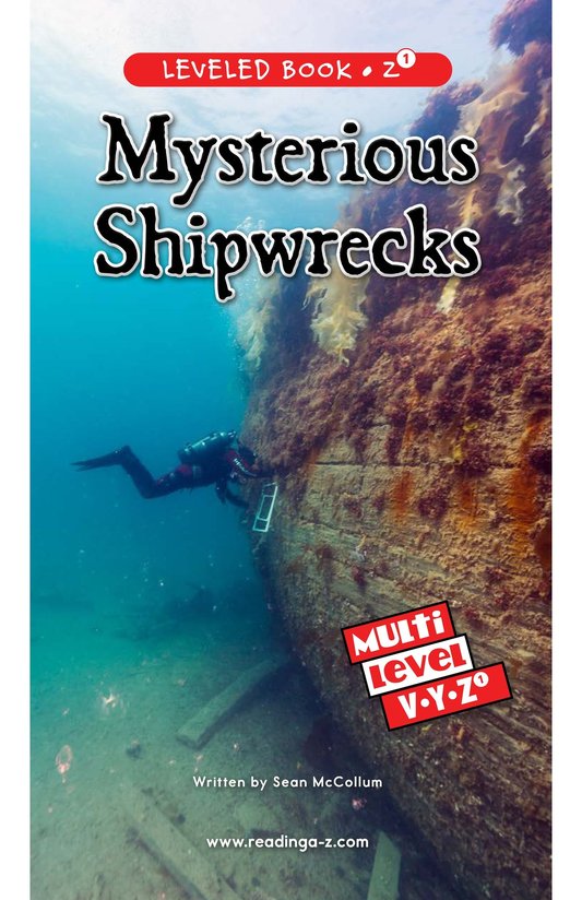 Mysterious Shipwrecks