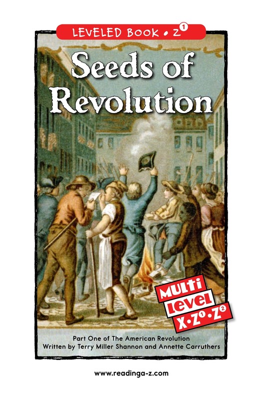 Seeds of Revolution