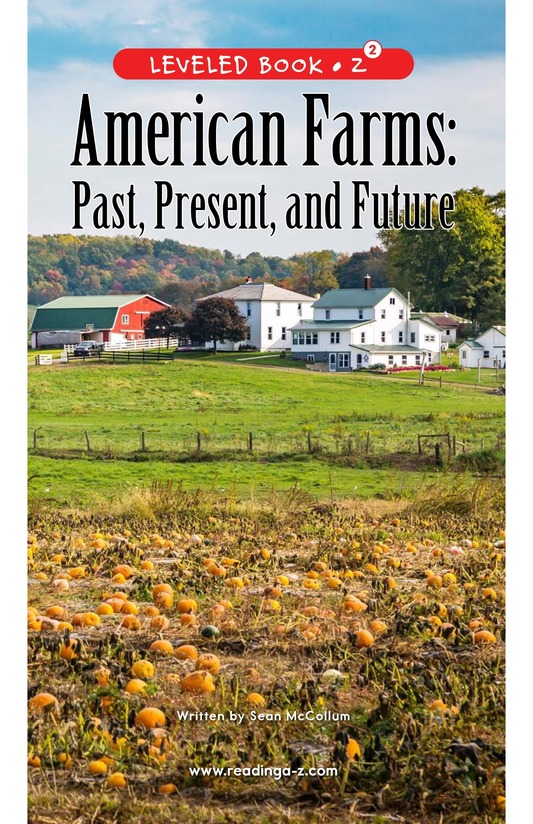 American Farms:Past,Present,and Future