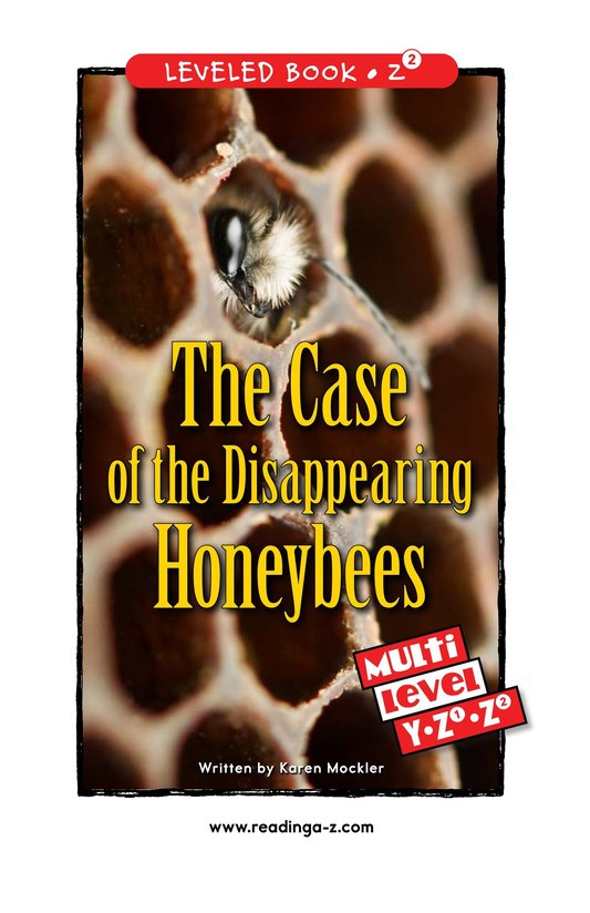 The Case of the Disappearing Honeybees