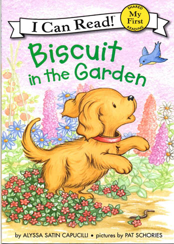 Biscuit in the Garden