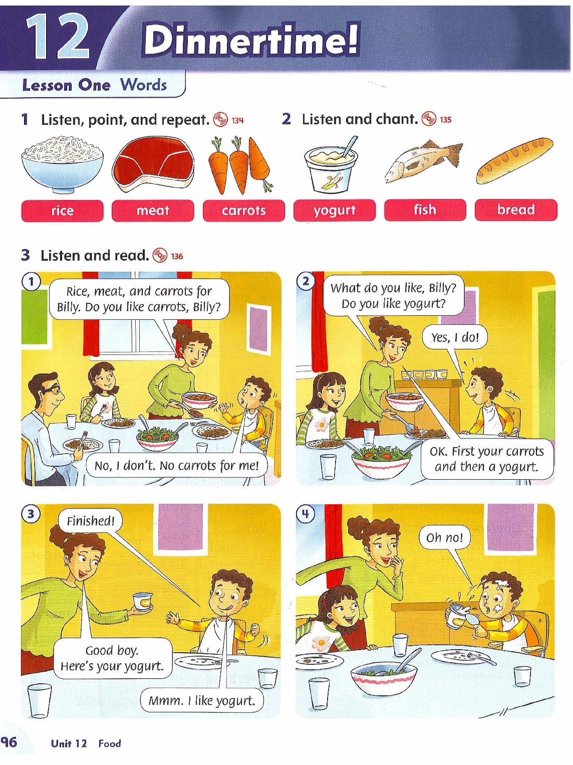 Unit12: Dinnertime!