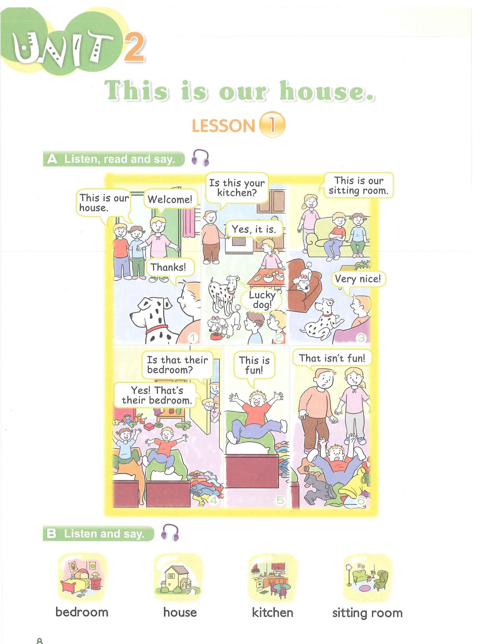 2 This is our house