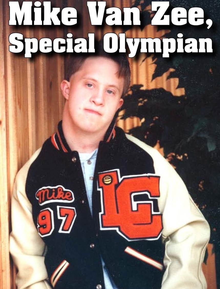 Mike Van Zee,Special Olympian
