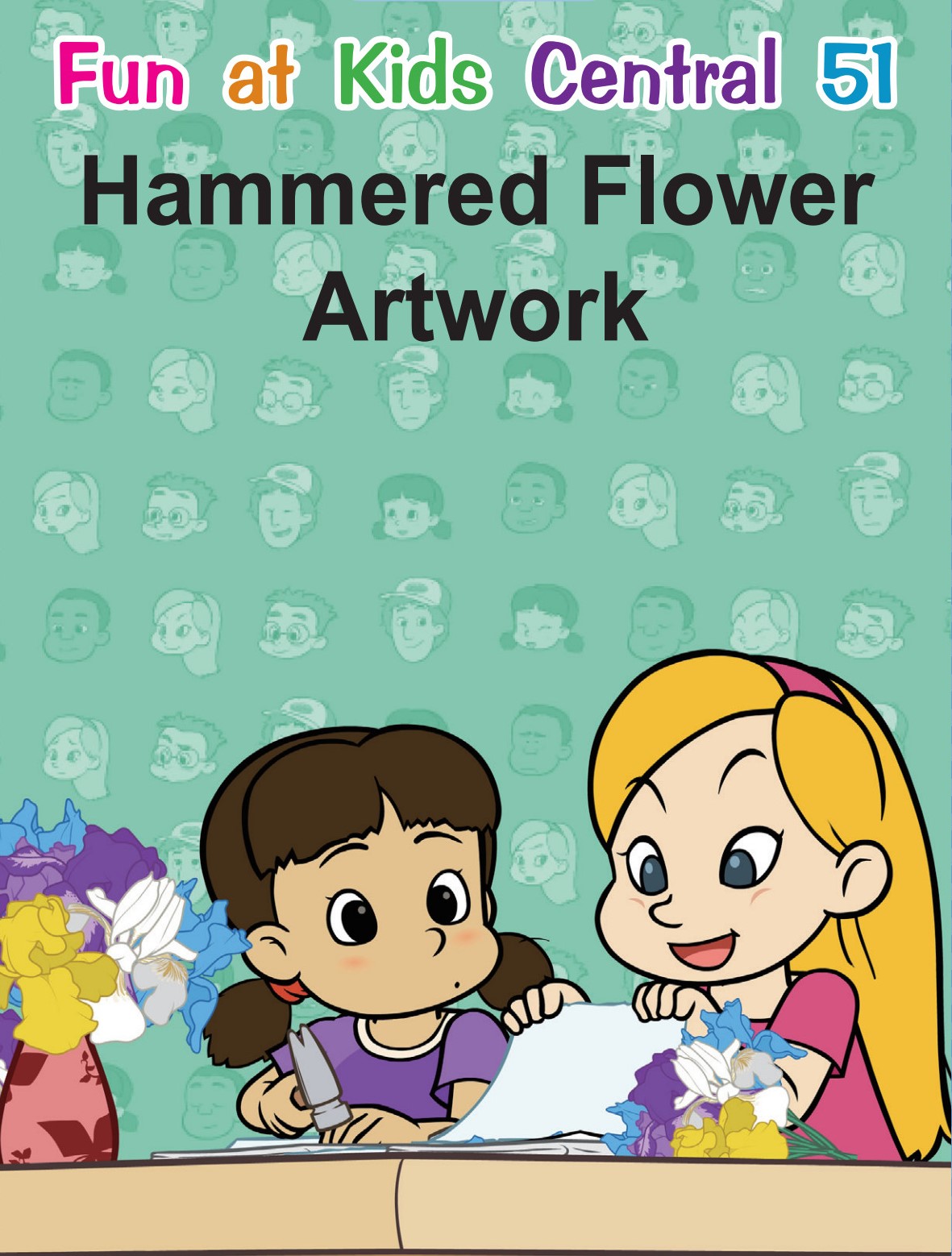 Hammered Flower Artwork