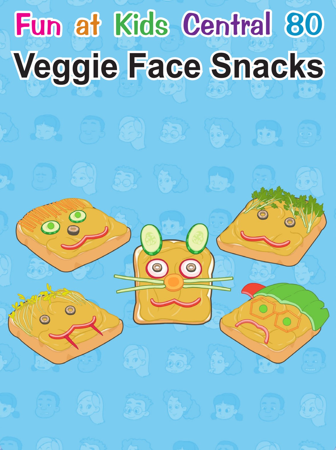 Veggie Face Snacks