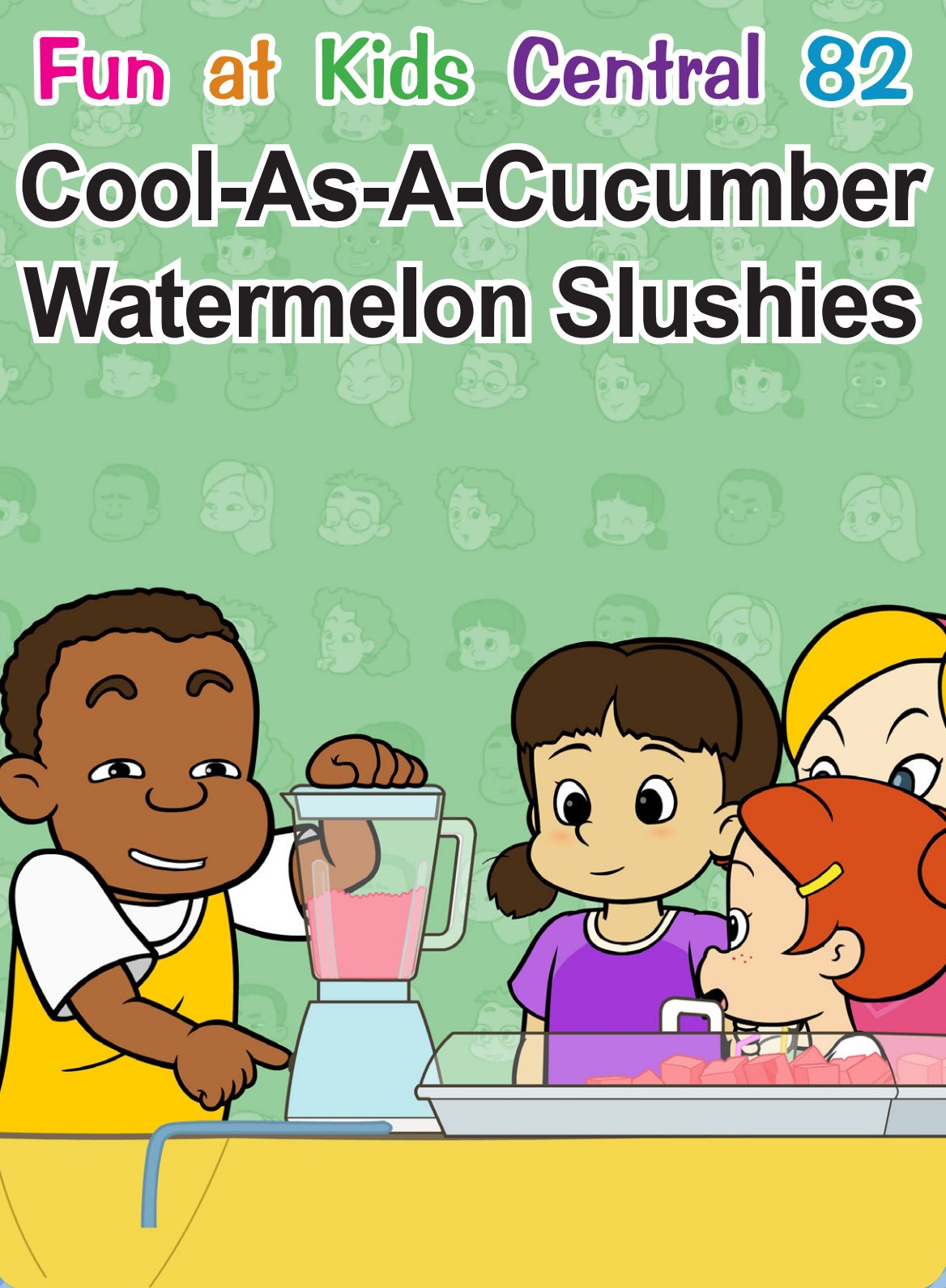 Cool-As-A-Cucumber Watermelon Slushies