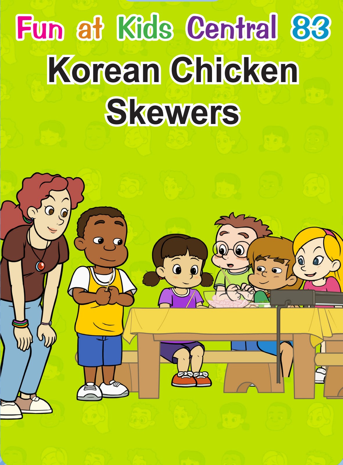 Korean Chicken Skewers