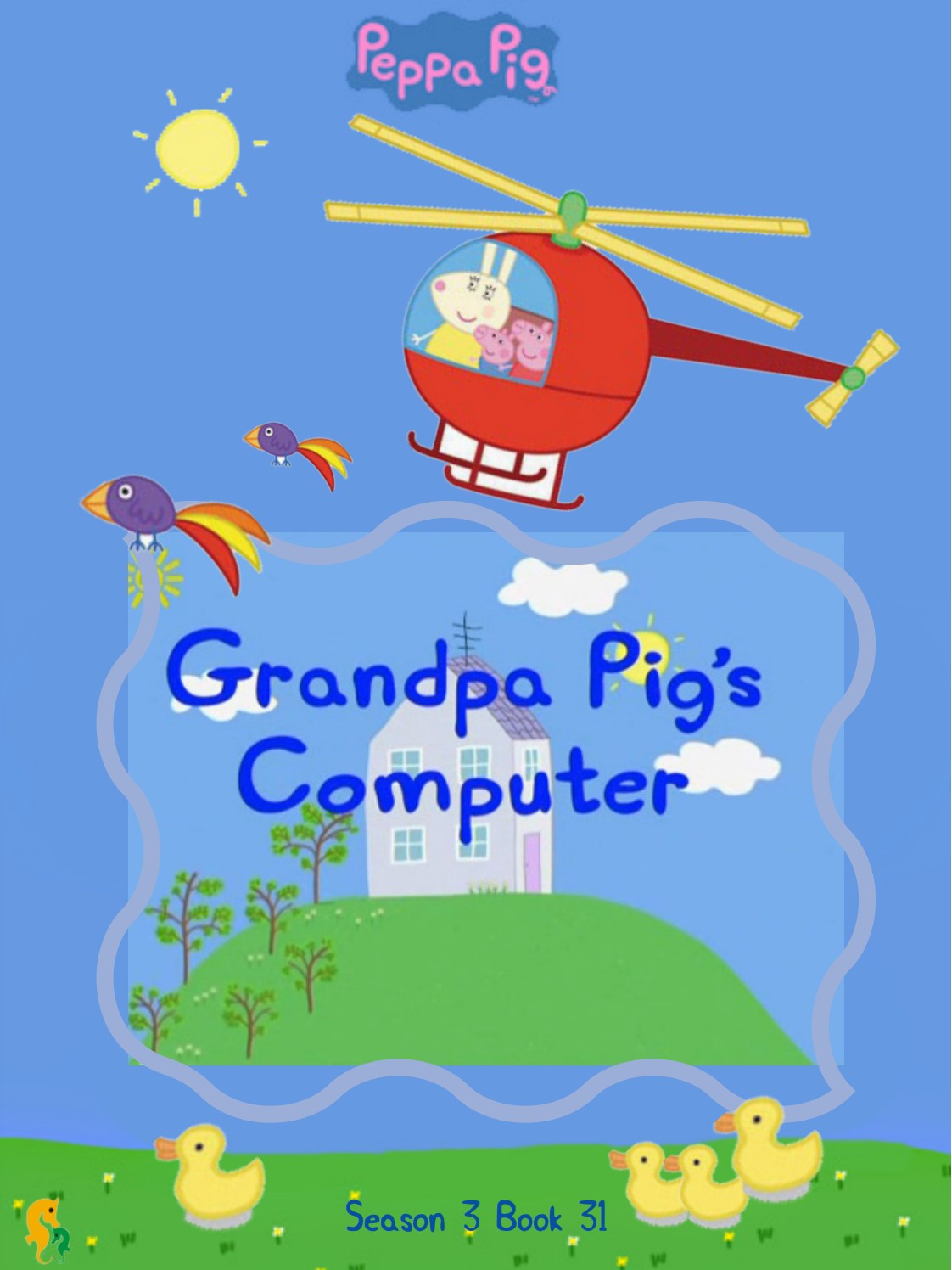 Grandpa pig's computer