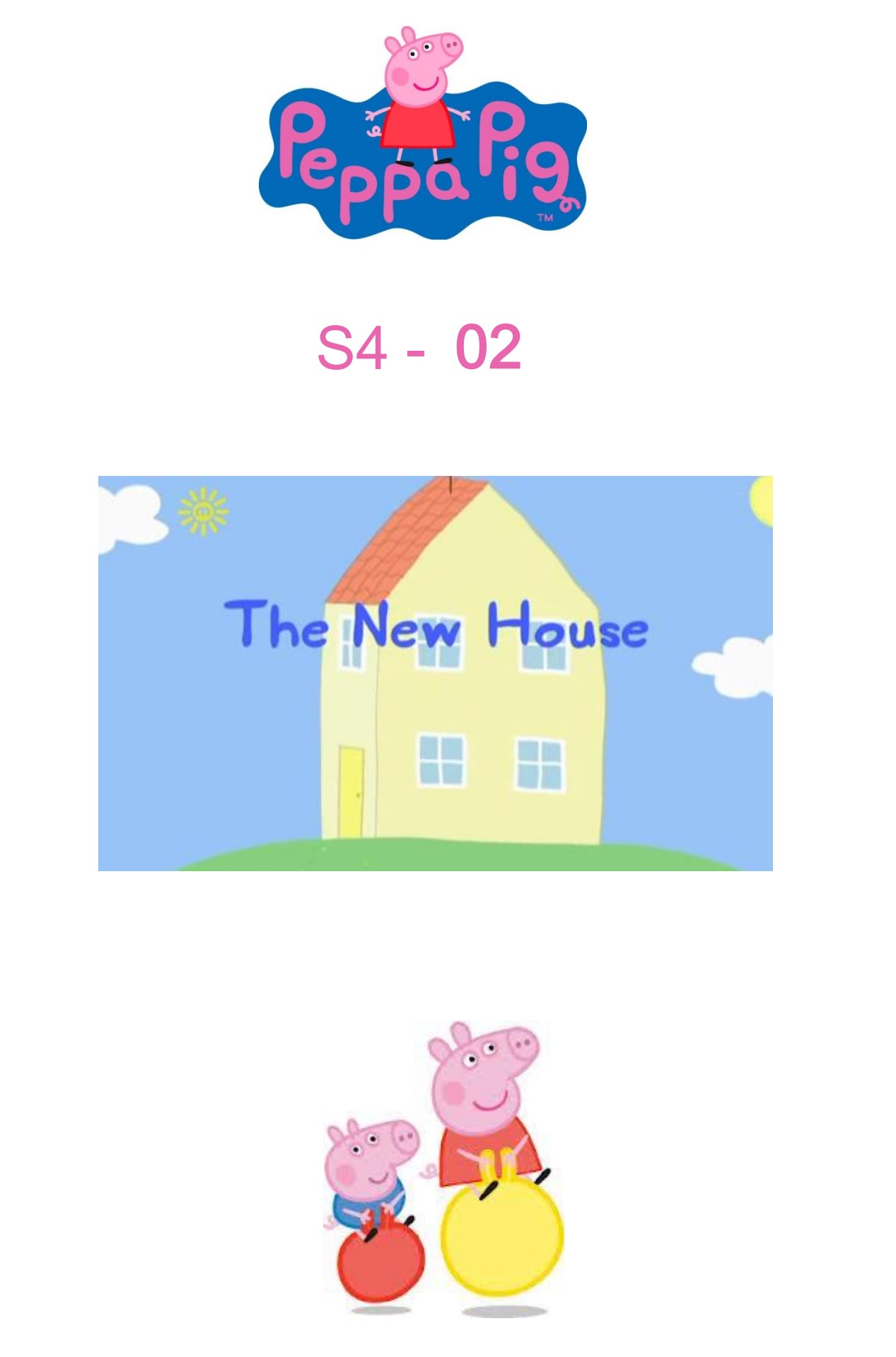 The new house