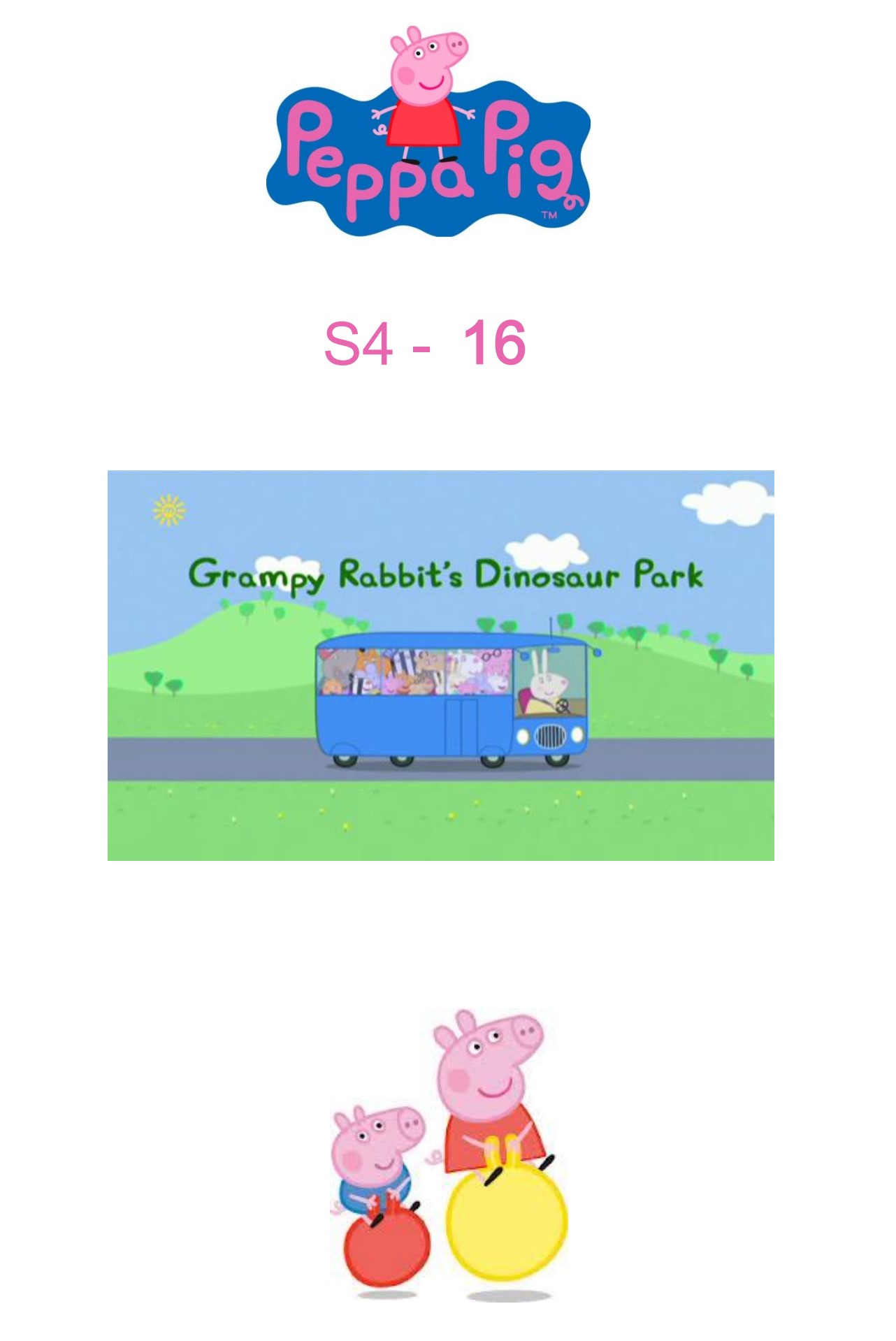 Grampy Rabbit's Dinosaur Park