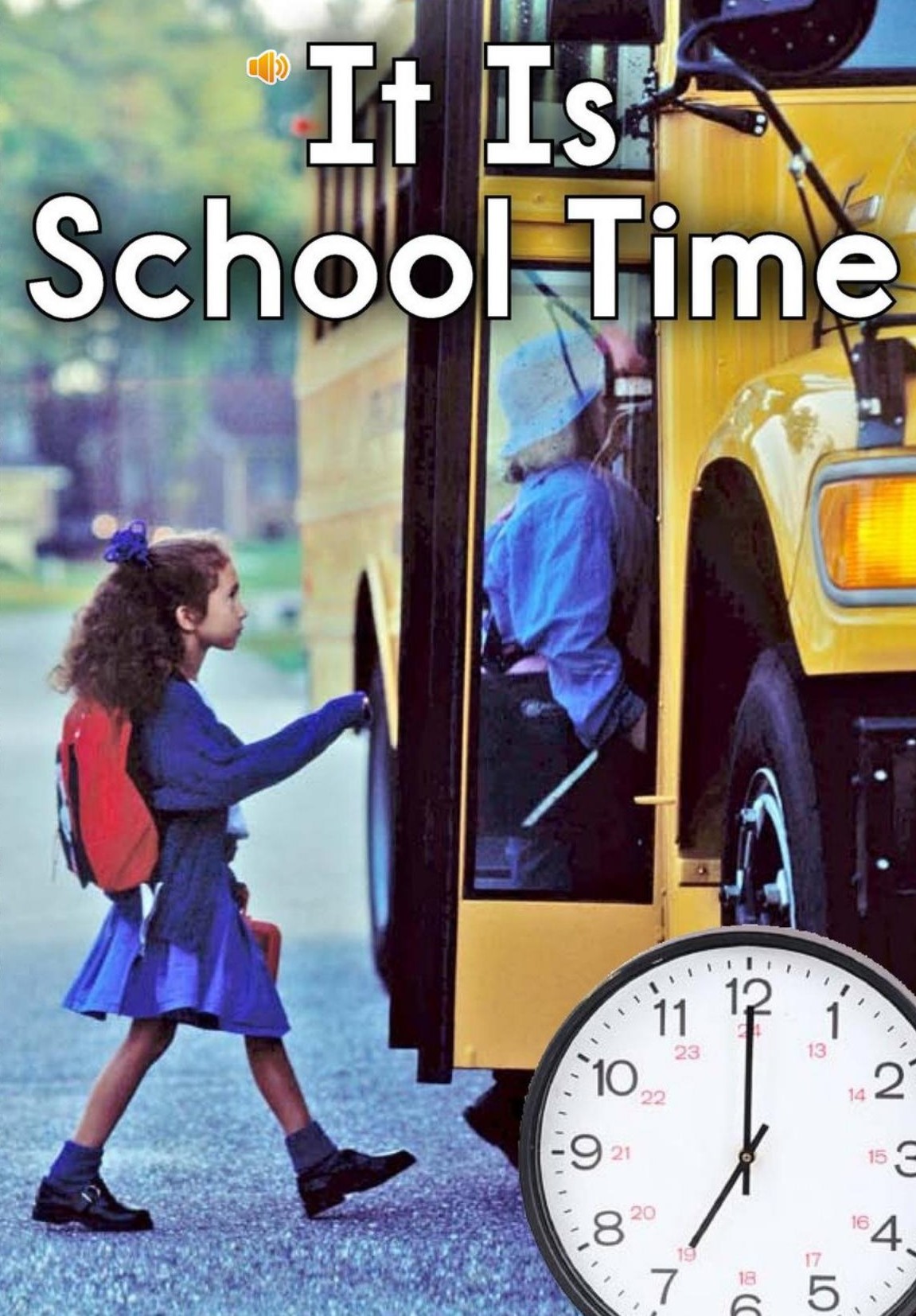 It is school time