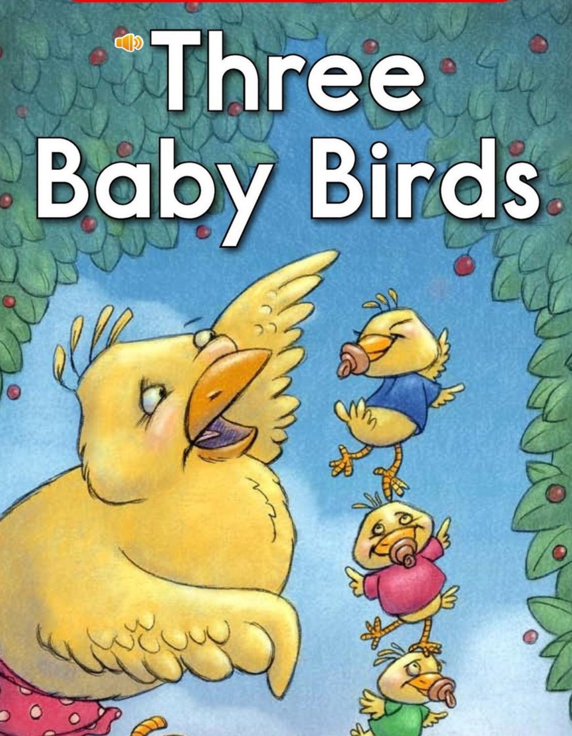 Three baby birds