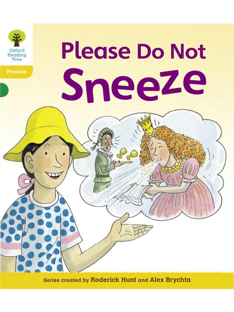 Please Do Not Sneeze(phonics)