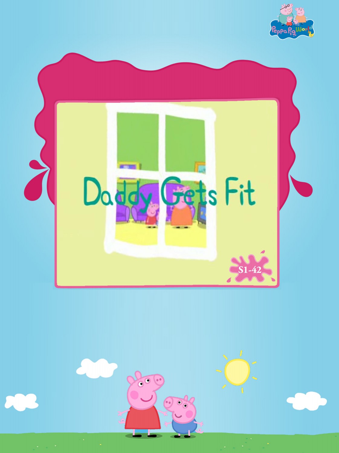 Daddy gets fit