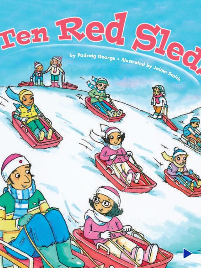Ten Red Sleds
