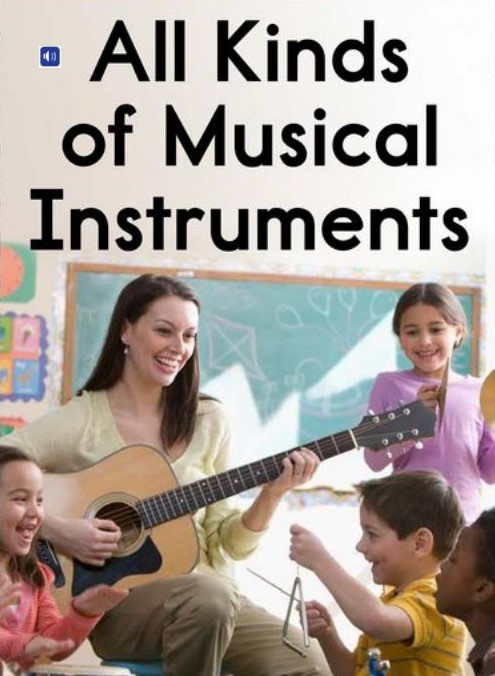 All kinds of musical instruments