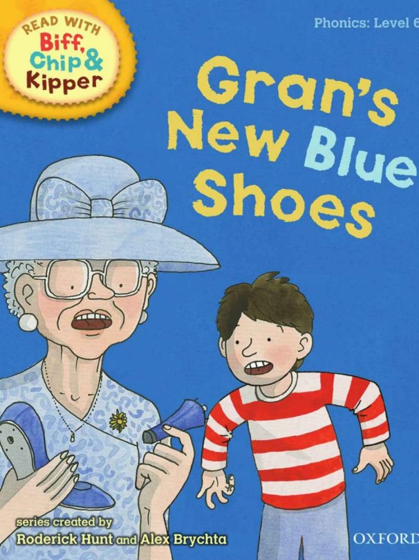 Grans New Blue Shoes