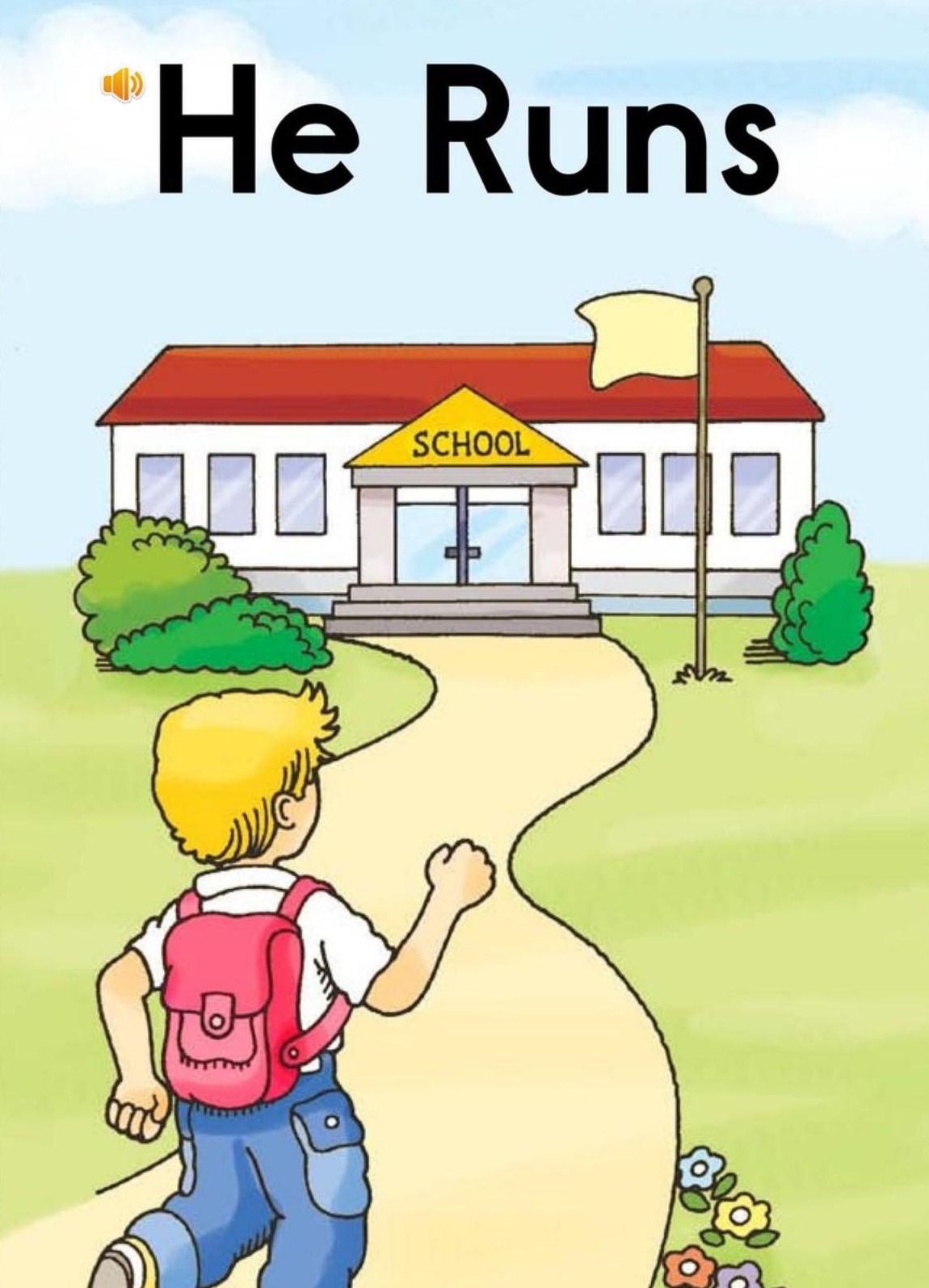 He runs