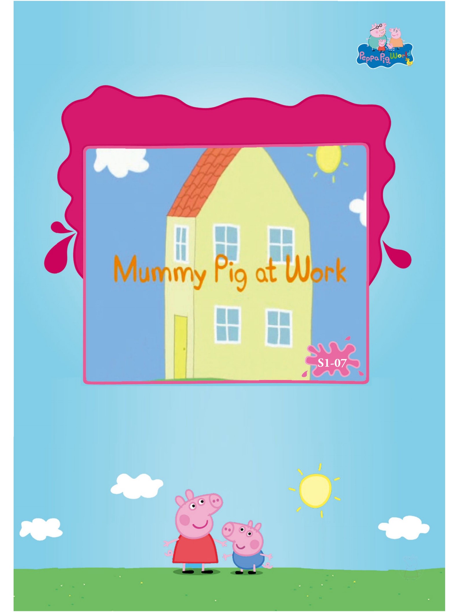 Mummy Pig at work